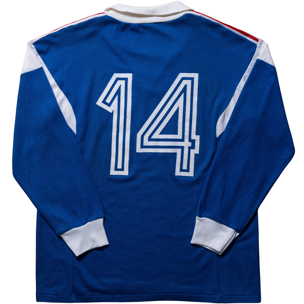 ZINEDINE ZIDANE, WORN 1987/88 JERSEY — Alexander Bitar History